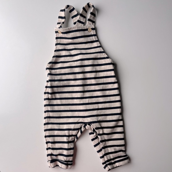 H&M unisex baby cotton overalls size 4-5 months EUC - Picture 1 of 5